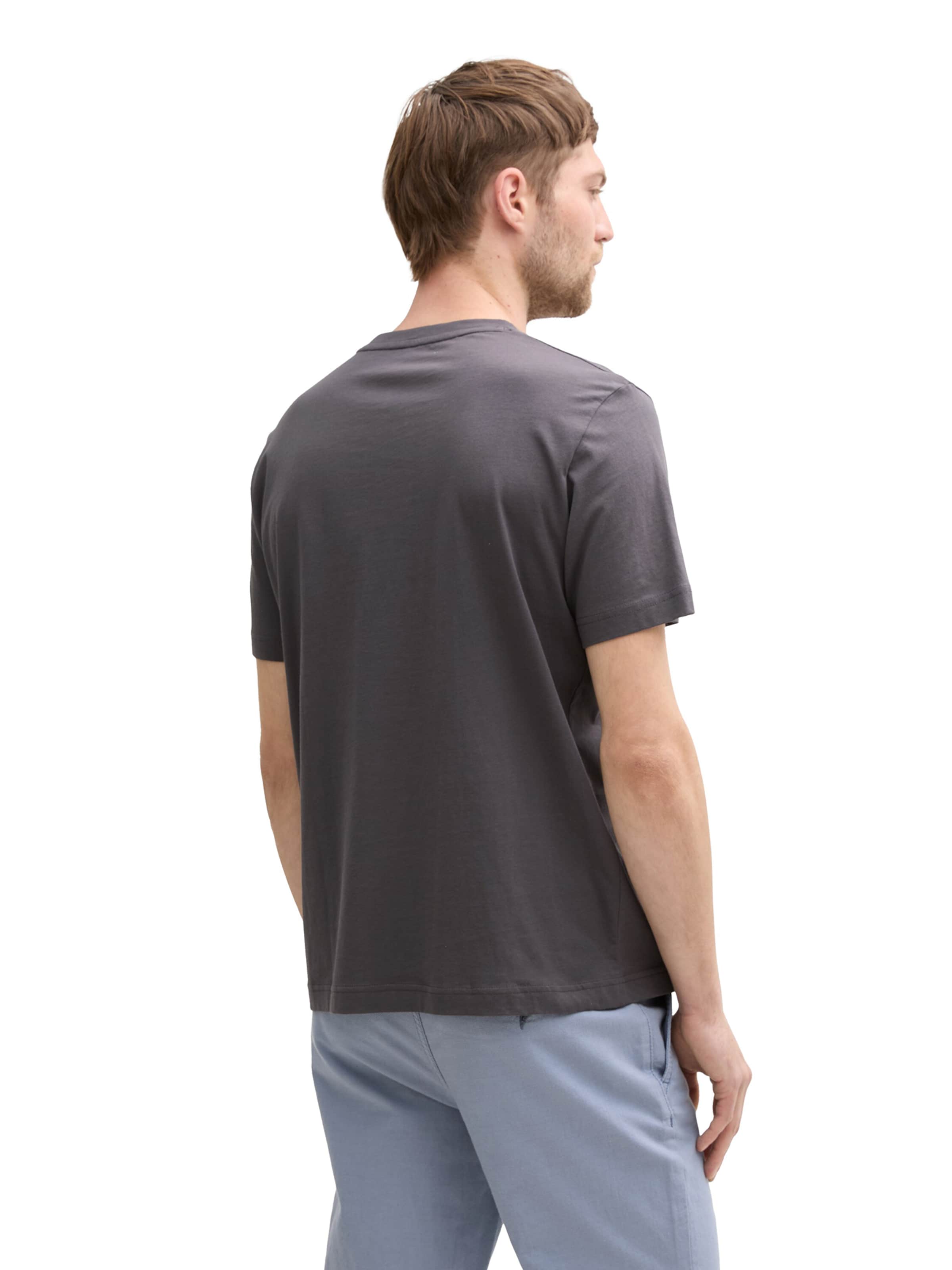 TOM TAILOR - Camisa em cinzento