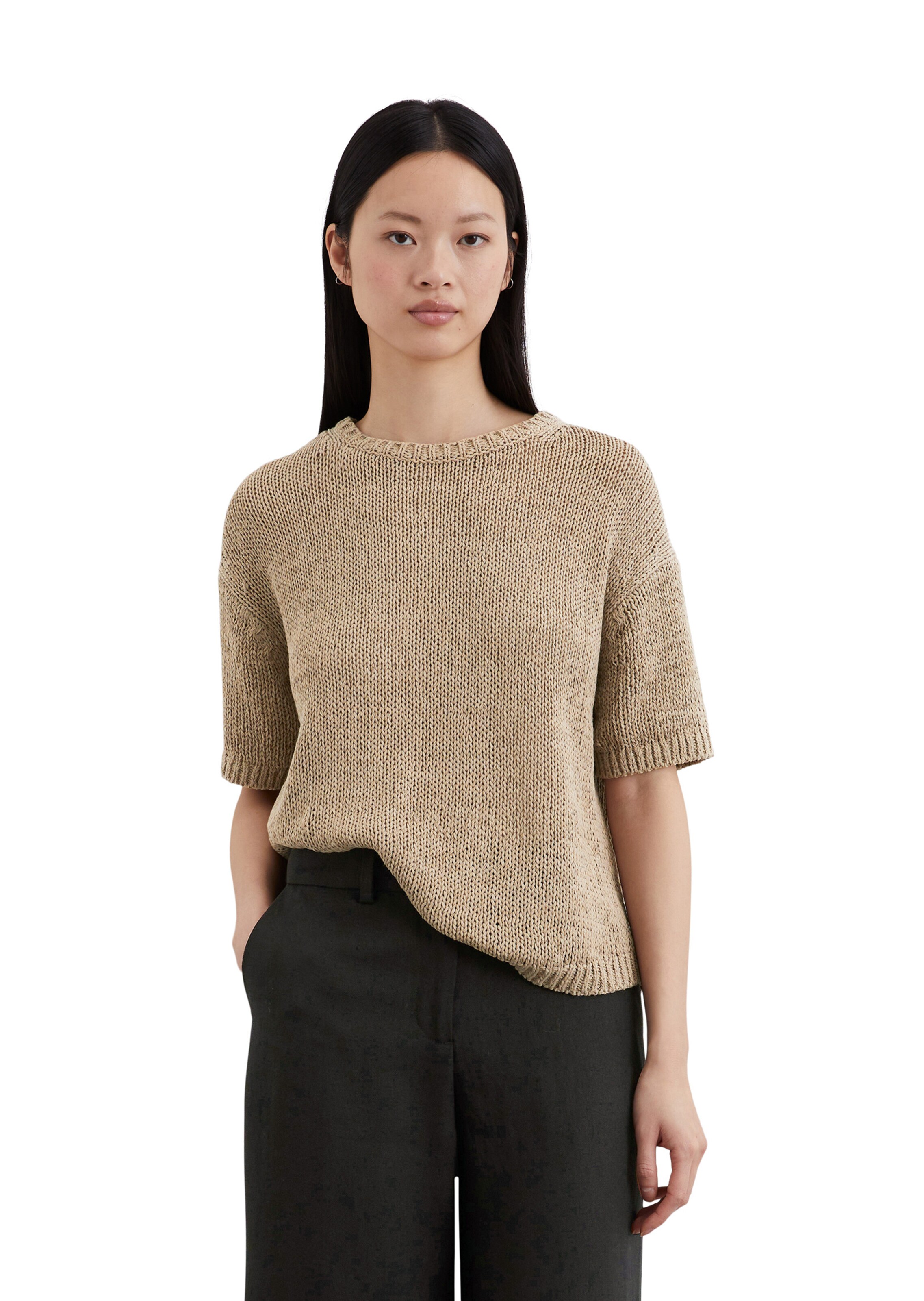 Marc O'Polo Pullover in Beige: Vorderseite