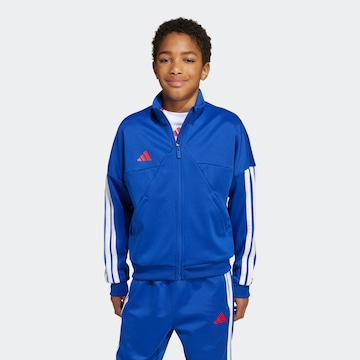 ADIDAS SPORTSWEAR Athletic Jacket 'Hot' in Blue