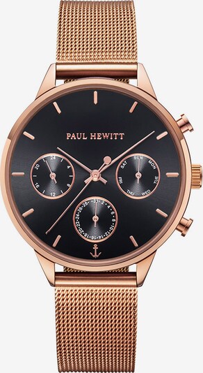 Paul Hewitt Analog Watch 'Everpulse' in Rose gold / Black, Item view