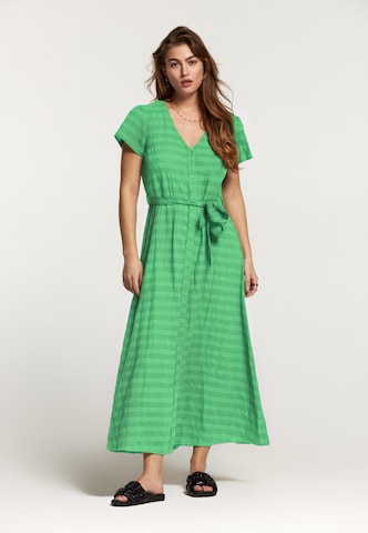 Shiwi Shirt Dress 'Brazil' in Green: front