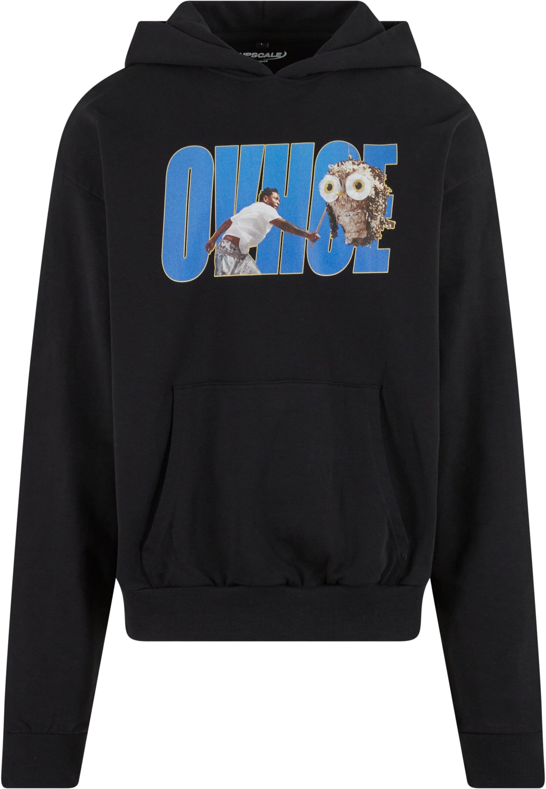 MT Upscale Sweatshirt 'Ovhoe' in Schwarz: Vorderseite