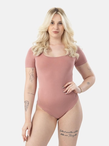 LEAFLETIC Bodysuit 'Leafletic Women’s Bodysuit' in Pink