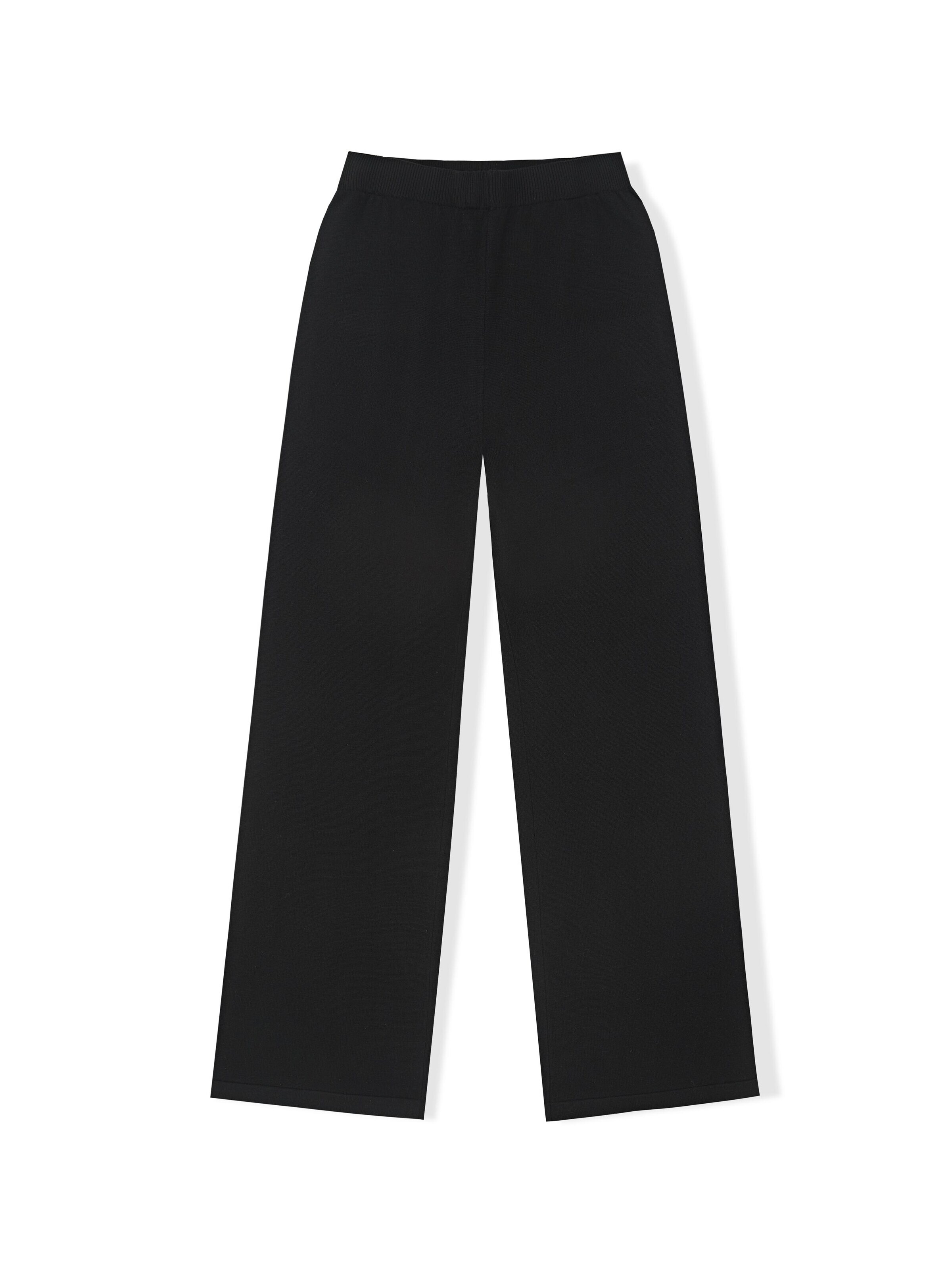 Sailing Flared Pants in Black: front