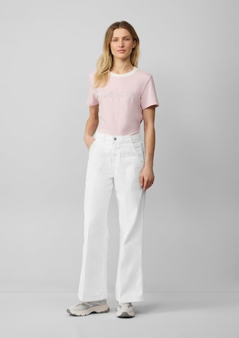 s.Oliver Wide Leg Jeans 'Suri' in Weiß
