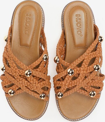 INUOVO Mules in Brown