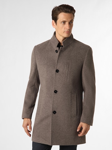 Finshley & Harding Winter Parka ' Denver ' in Grey: front