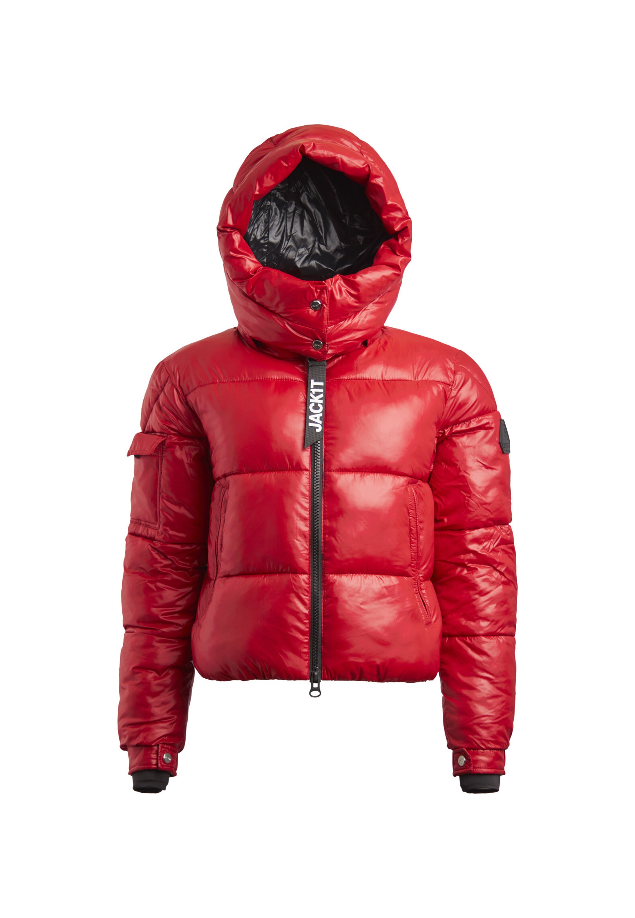 Veste d’hiver JACK1T en rouge : devant