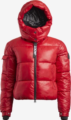 Veste d’hiver JACK1T en rouge : devant