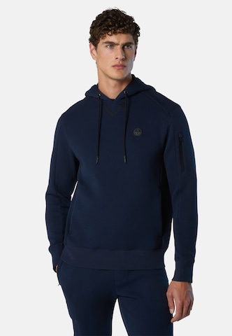 Sweat-shirt North Sails en bleu : devant