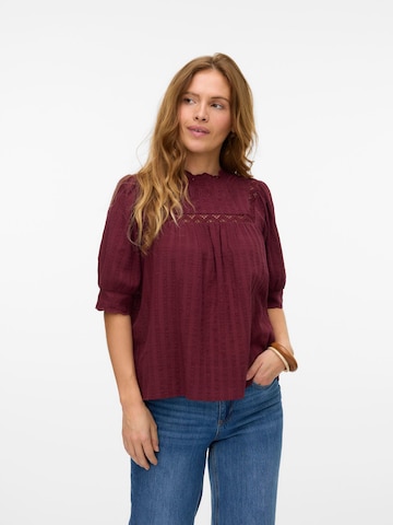VERO MODA Blouse 'VMCALLIE' in Red: front