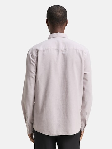 Coupe regular Chemise TOM TAILOR DENIM en gris