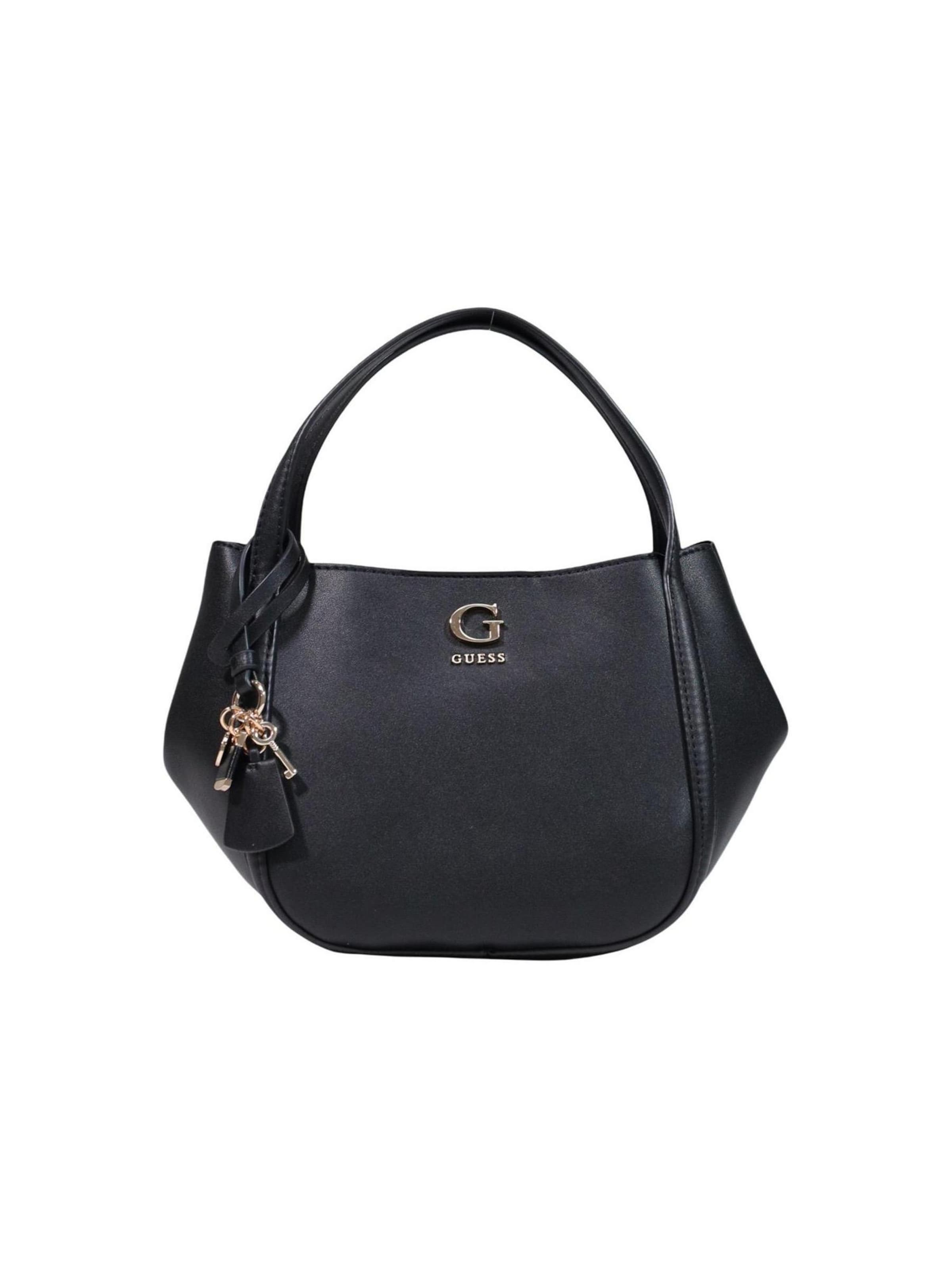 GUESS - Bolso de hombro 'LUCCI GIRLFRIEND SAT HWBG97 39050' en negro: frente