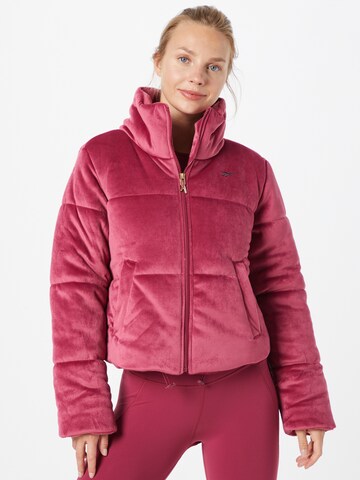 Reebok Sportjacke in Rot: Vorderseite