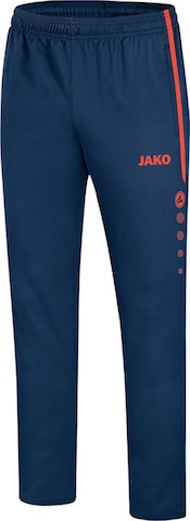 JAKO Loose fit Workout Pants in Blue: front