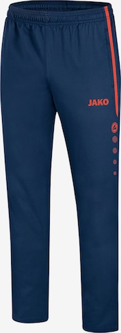 Regular Pantalon de sport 'Striker 2.0' JAKO en bleu : devant