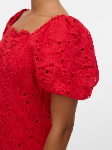 VERO MODA Cocktail dress 'VMElin' in Red