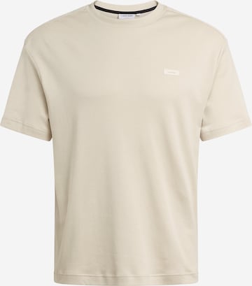 Calvin Klein Shirt in Beige: front