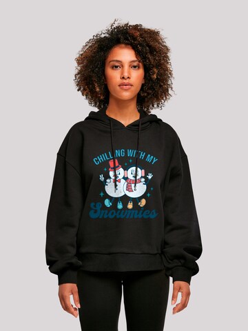 F4NT4STIC Sweatshirt in Schwarz: Vorderseite