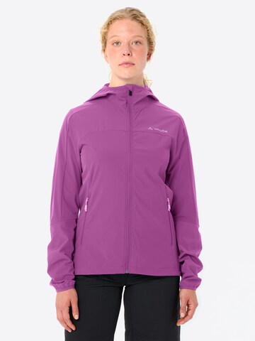 VAUDE Outdoorjas 'Moab IV' in Lila: voorkant