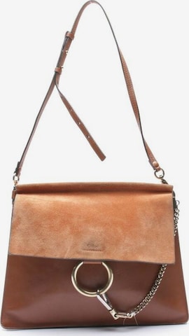 Chloé Schultertasche / Umhängetasche One Size in Braun: predná strana