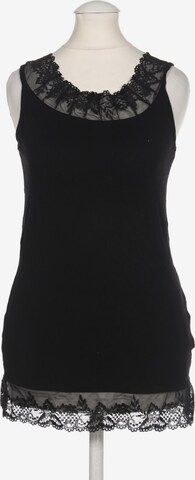 Cream Top & Shirt in S in Black: front