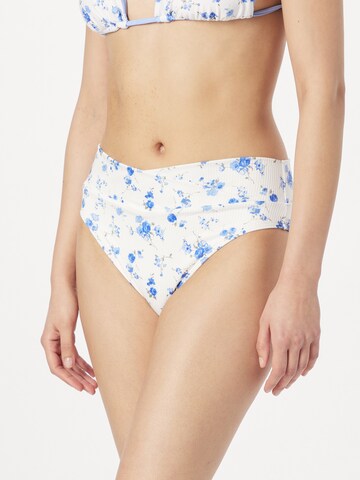 Pantaloncini per bikini di HOLLISTER in bianco: frontale