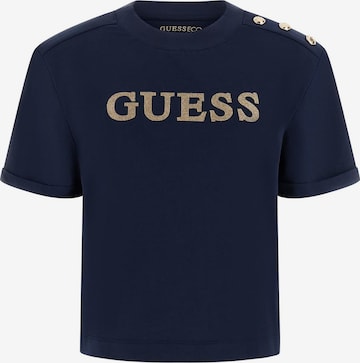 GUESS T-Shirt in Blau: Vorderseite