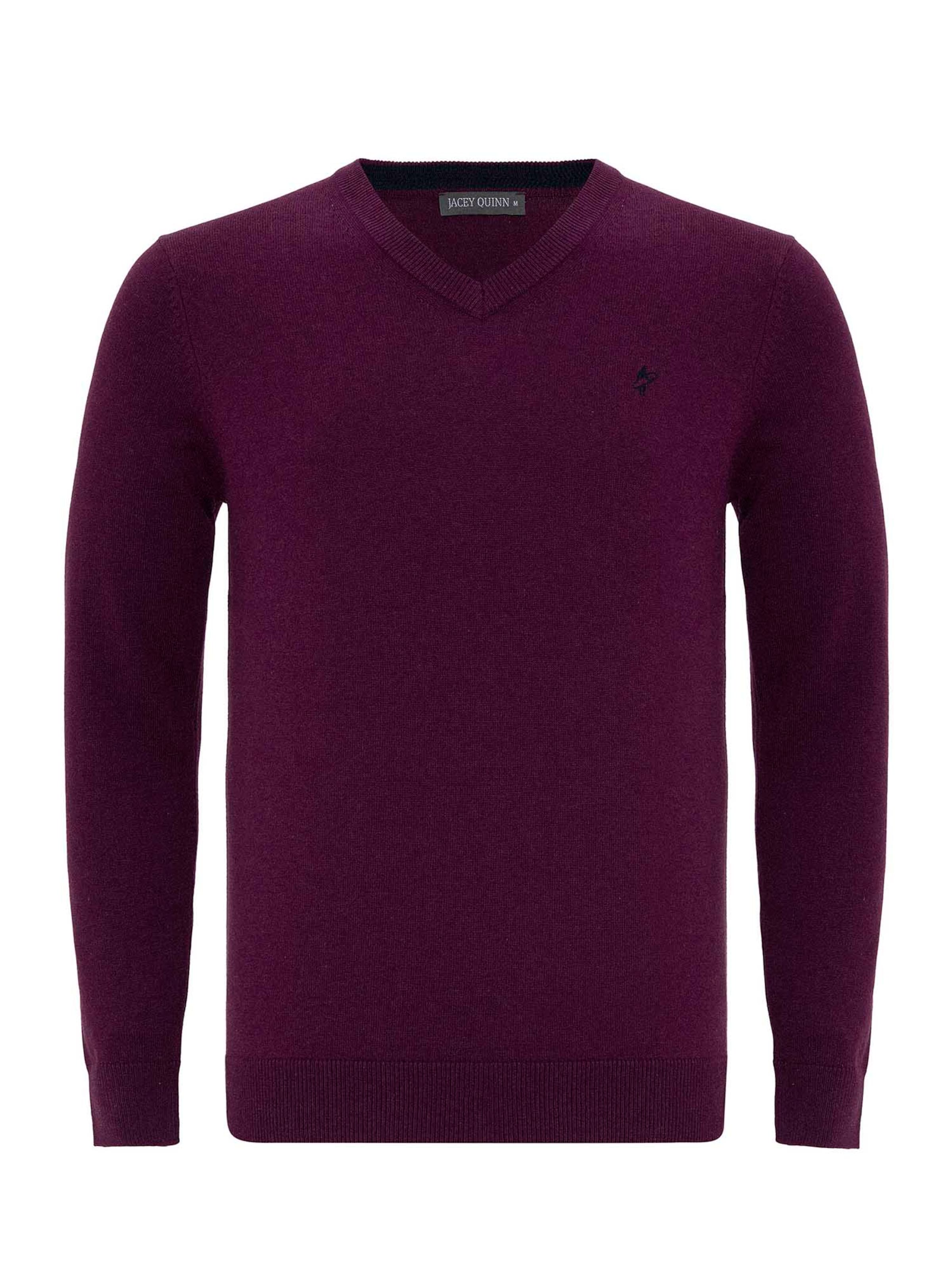 Jacey QuinnPulover 'Porto' - ljubičasta boja: prednji dio