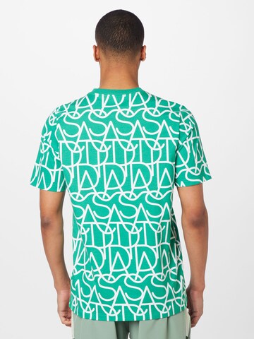 T-Shirt fonctionnel 'Script' ADIDAS SPORTSWEAR en vert
