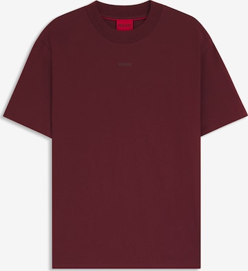 HUGO T-Shirt 'Dapolino' in Rot: Vorderseite