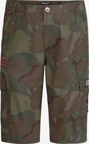 John F. Gee Regular Cargo Pants in Brown: front