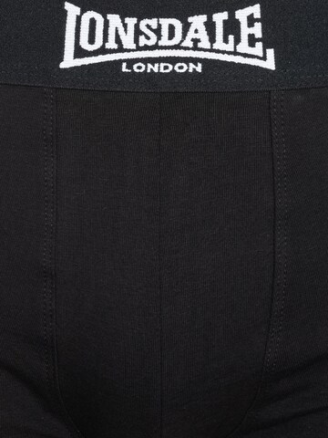 Boxers LONSDALE en noir