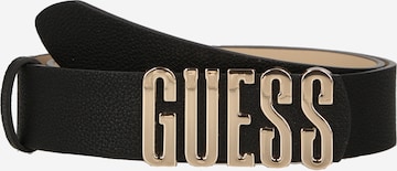 Ceinture 'MERDIAN' GUESS en noir : devant