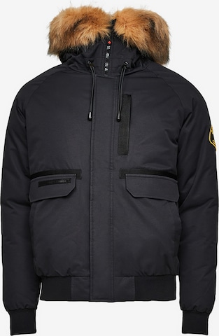 Veste mi-saison ' ' Zavetti Canada en noir : devant