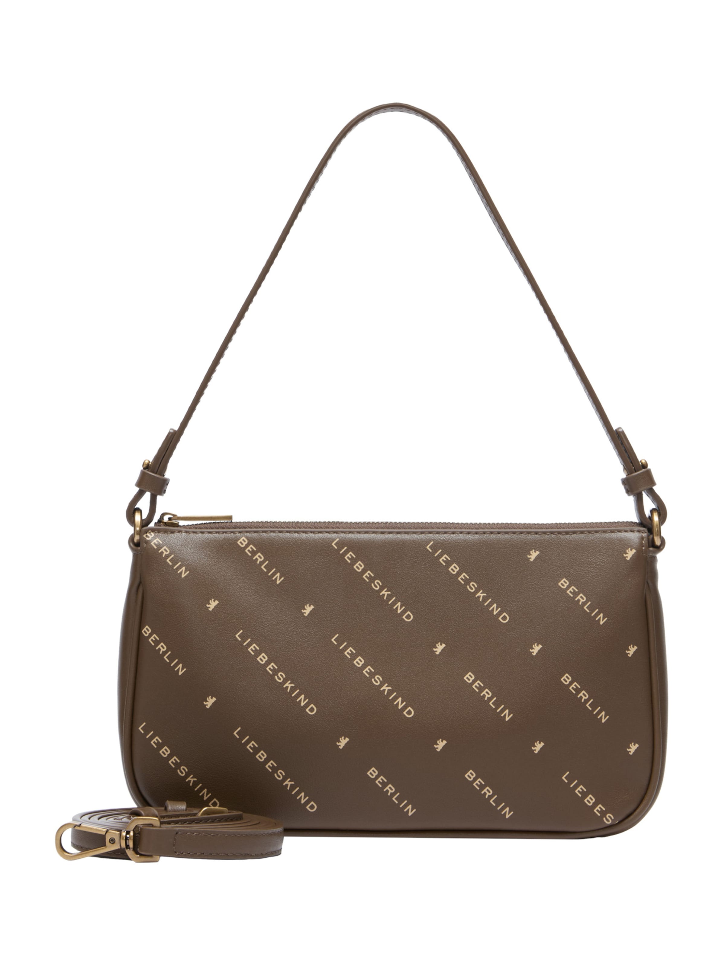 Liebeskind Berlin Axelremsväska i brun: framsida