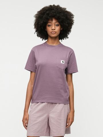 lillā Carhartt WIP T-Krekls 'Nelson': no priekšpuses