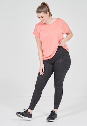 ENDURANCE Skinny Sportbroek 'Siantar' in Zwart