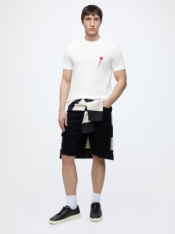 T-Shirt 'Diflow' HUGO en blanc
