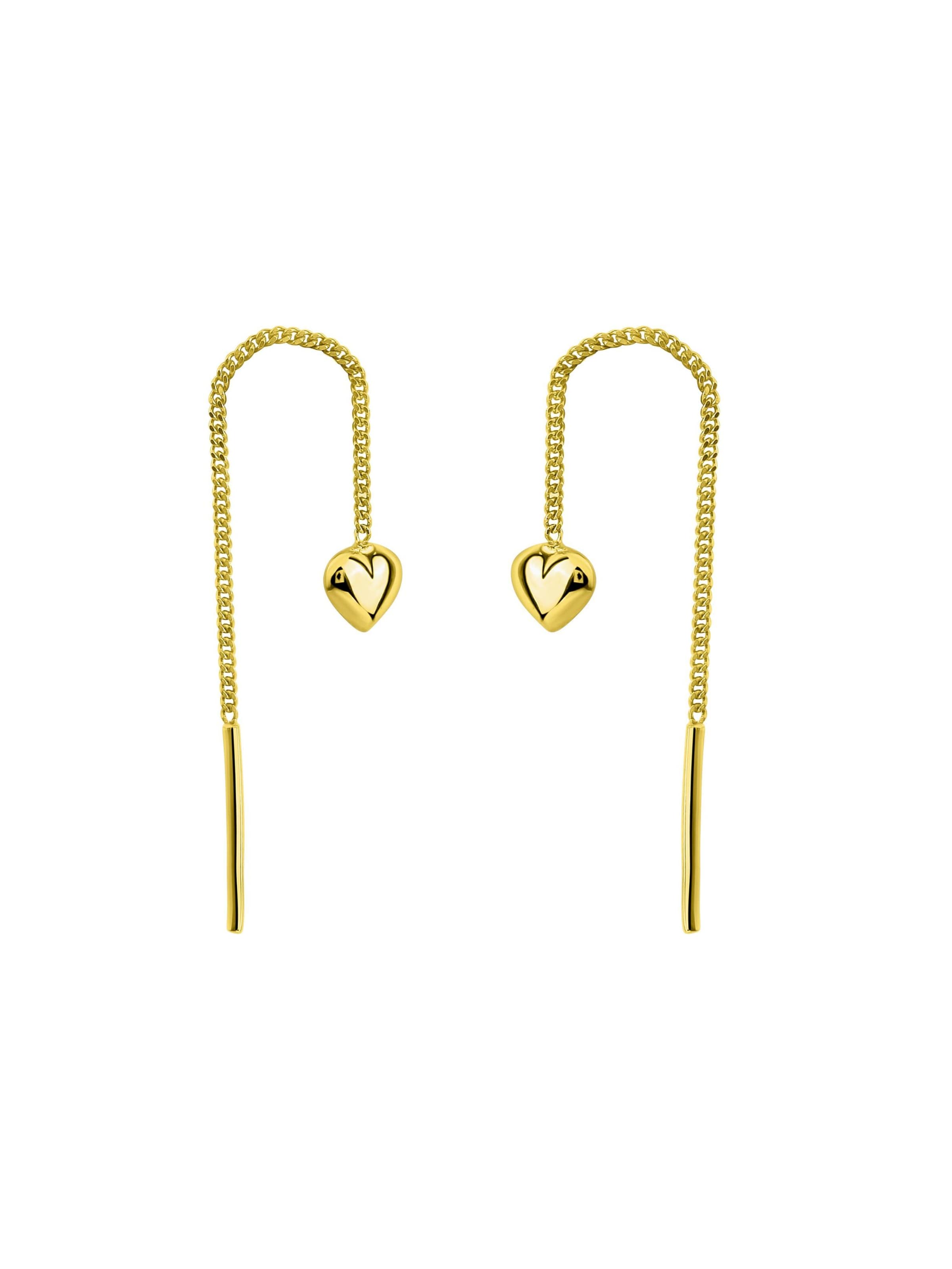 Boucles d'oreilles CELESTA en or : devant