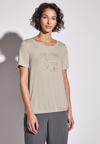 STREET ONE Shirt in Beige: front