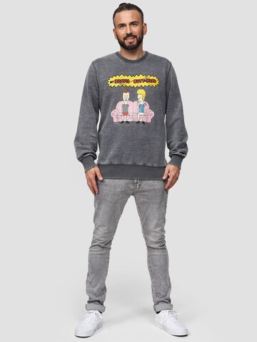 Recovered Sweatshirt 'Beaves and Butthead' in Grey