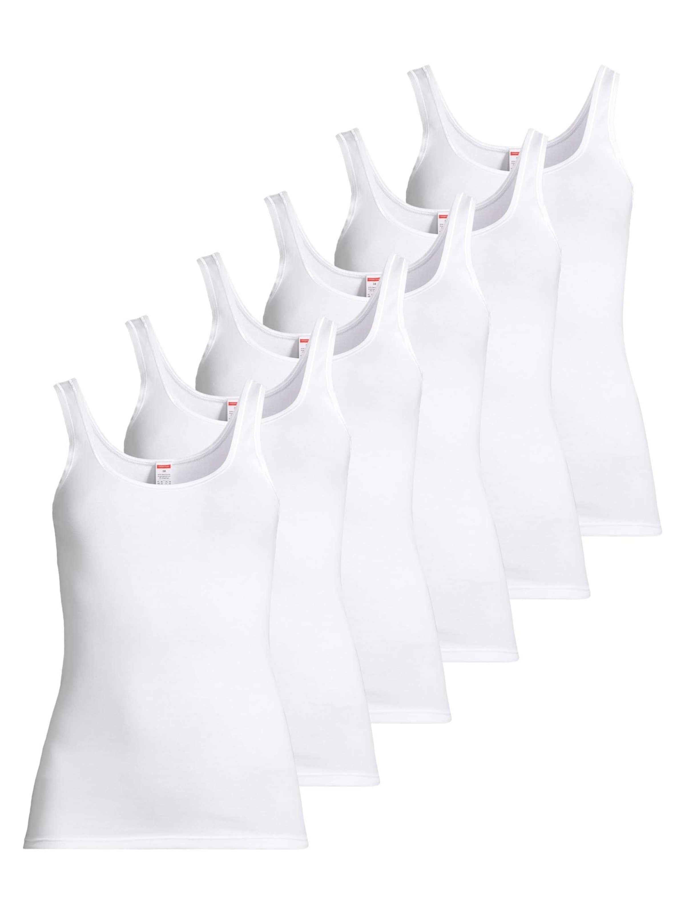 CON-TA Undershirt 'Feinripp' in White: front