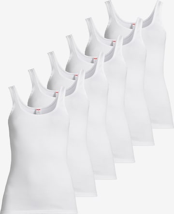 CON-TA Undershirt 'Feinripp' in White: front