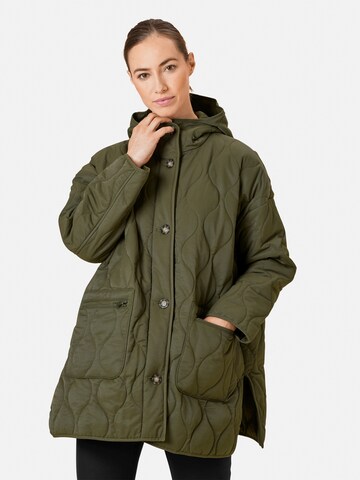 Manteau mi-saison 'MATehila' Masai en vert : devant