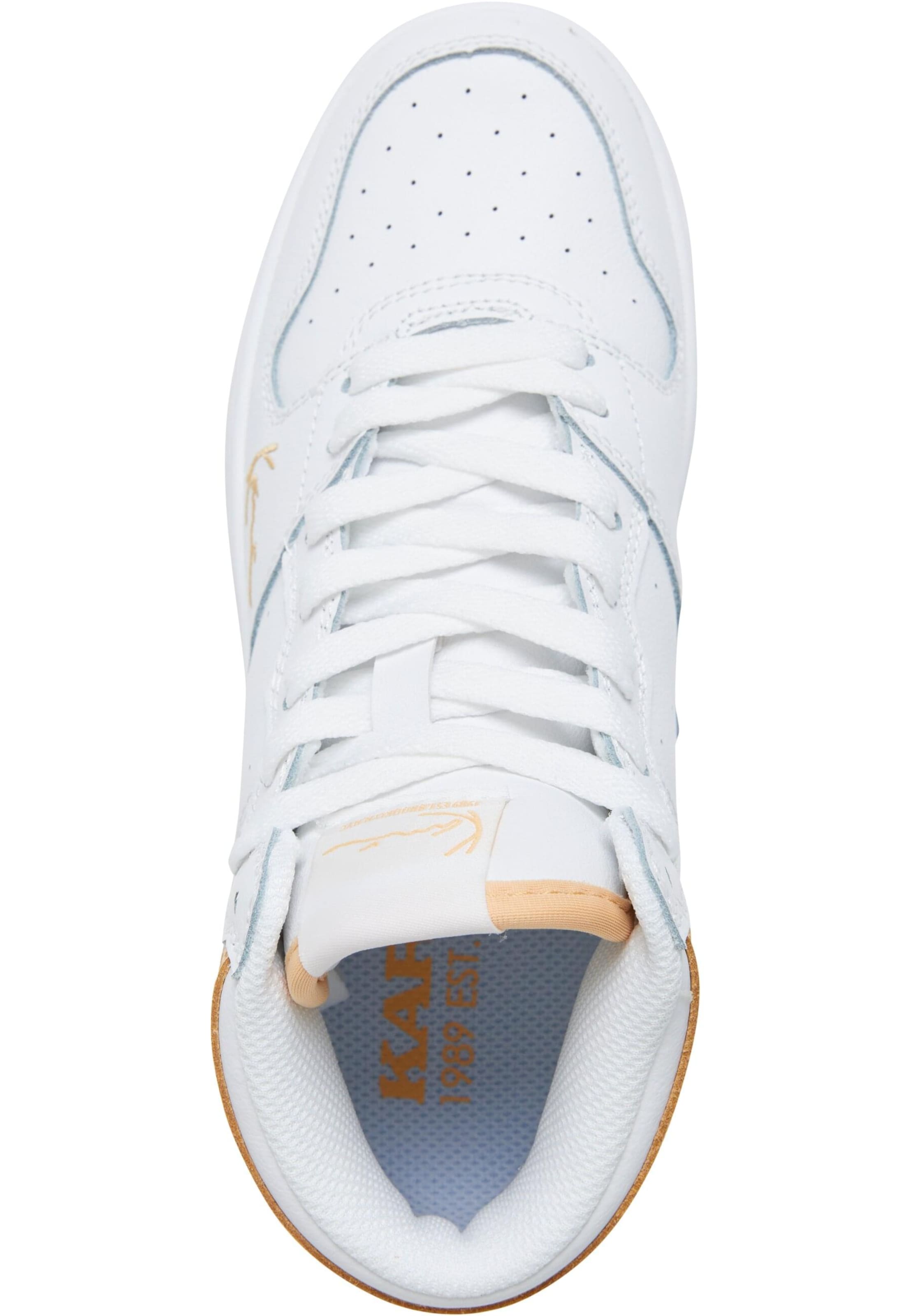 Karl Kani Kotníkové tenisky – bílá