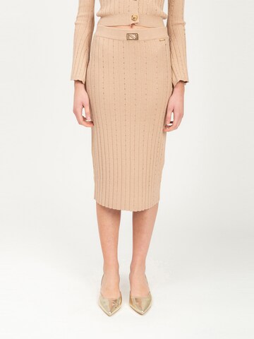 Influencer Rock in Beige: Vorderseite