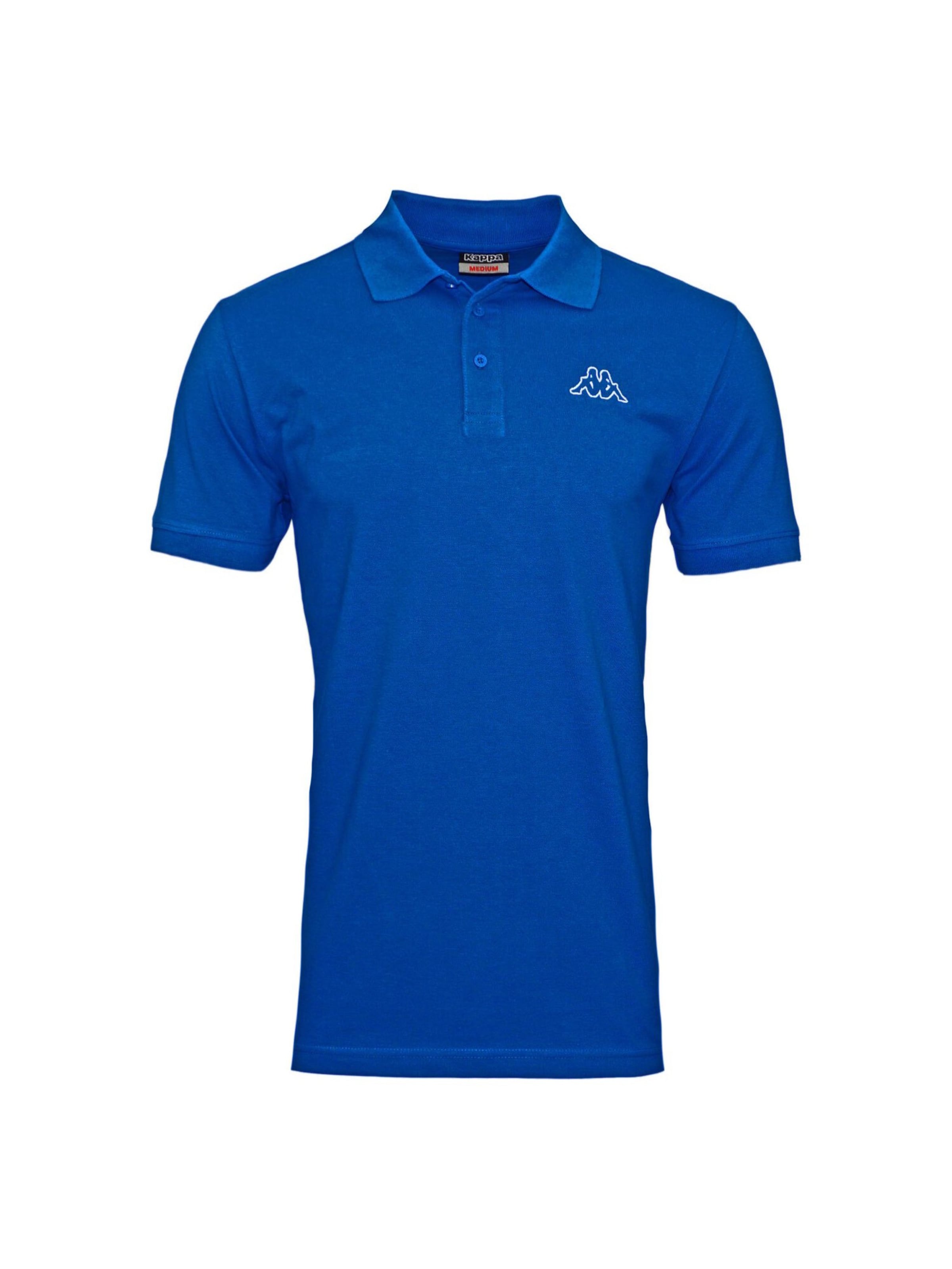 KAPPA Poloshirt 'Peleot' in Blau: Vorderseite