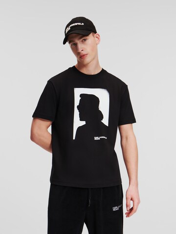 KARL LAGERFELD JEANS Shirt in Black: front