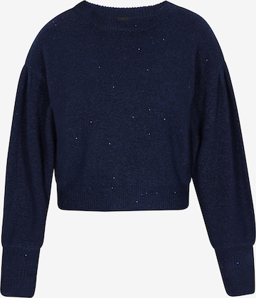 Pull-over DreiMaster Klassik en bleu : devant